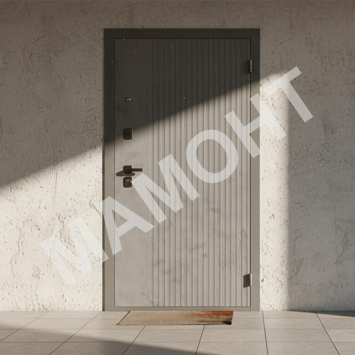 Дверь РОНА Зеркало Бетон графит / Арктик Промет - Фото 3