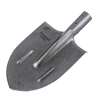 Лопата штыковая из рельсовой стали с черенком