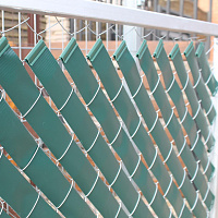 Лента для забора декоративная MAXIMUM 55 мм, 50 м, (RAL6005, зеленый)