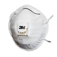 Респиратор с клапаном выдоха 3М 8122 FFP2