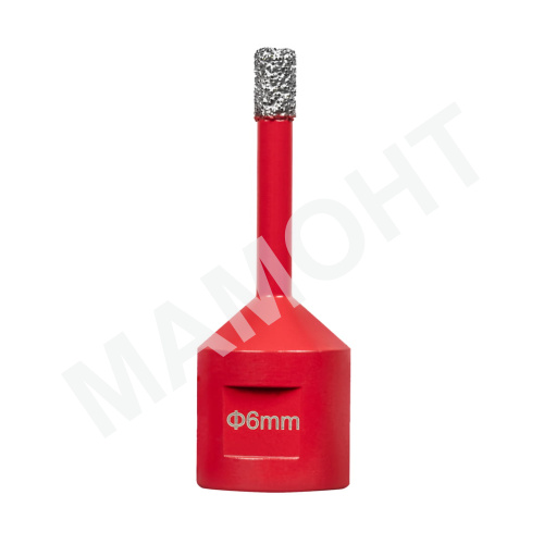 Коронка алмазная по керамограниту DLT CERAMIC PRO, 6 мм (0492)