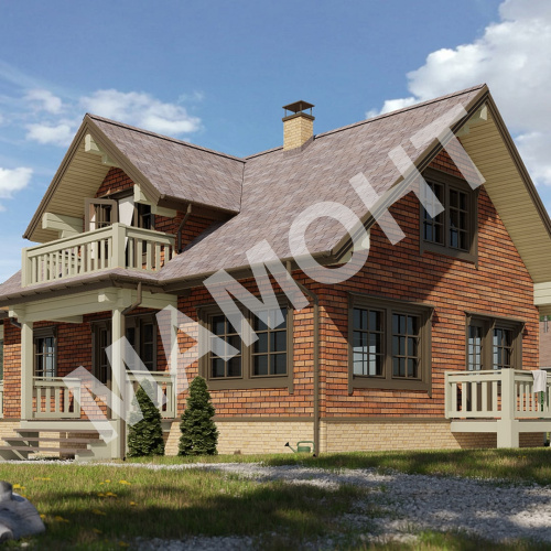 Фасадная плитка Docke PREMIUM BRICK Клубника, 2 м2 - Фото 2