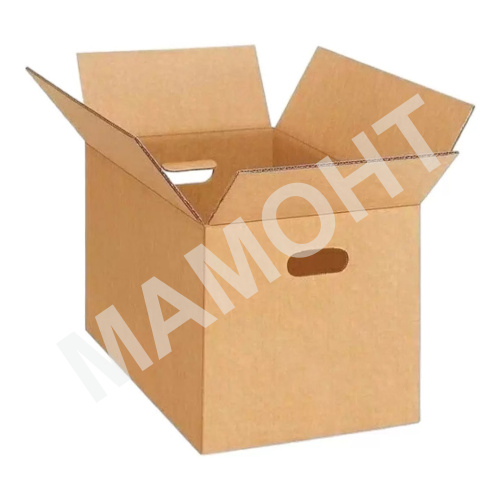 Коробка из гофрокартона (целлюлоза) для переезда 600 x 400 x 400 мм с ручками