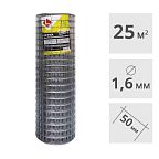 Сетка сварная оцинкованная LIHTAR (1.6 мм, 50 x 50 мм) 1 x 25 м