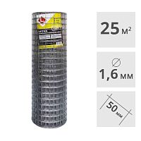 Сетка сварная оцинкованная LIHTAR (1.6 мм, 50 x 50 мм) 1 x 25 м