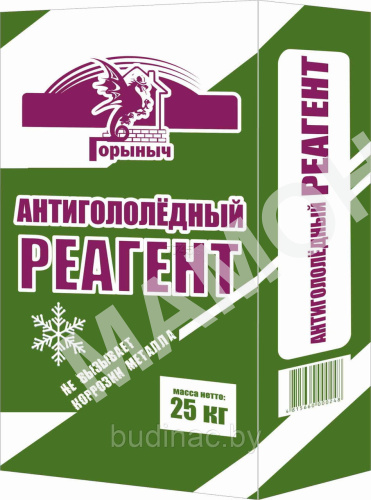 Реагент антигололедный Горыныч, 25 кг