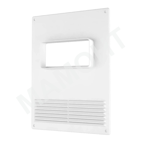 Площадка торцевая для плоских каналов горизонтальная с решеткой ERA