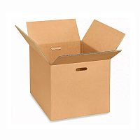 Коробка из гофрокартона (целлюлоза) для переезда 400 x 300 x 300 мм с ручками
