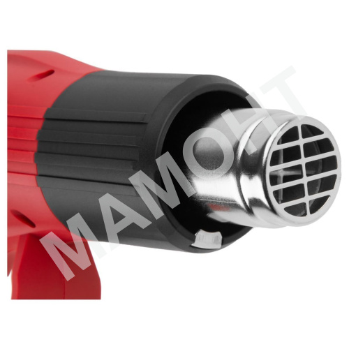 Термовоздуходувка (строительный фен) WORTEX HG 6020-1 в чемодане + набор сопл