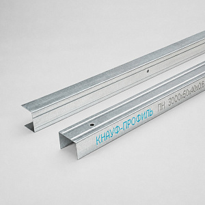 Профиль направляющий Knauf UW 50 x 40 мм, сталь 0.6 мм