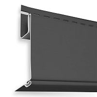 Основание угла UP Decor для сайдинга Ю-Пласт 3 м, Графитовый