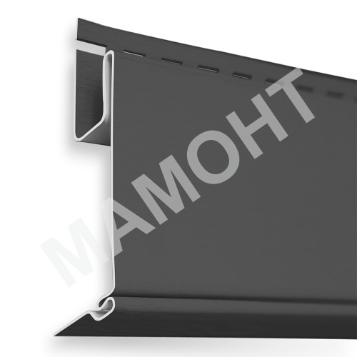 Основание угла UP Decor для сайдинга Ю-Пласт 3 м, Графитовый