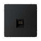 Розетка Systeme Electric ARTGALLERY компьютерная RJ45, карбон