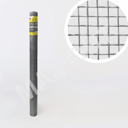 Сетка ТКАНАЯ оцинкованная LIHTAR (0.4 мм, 2,5 мм) 1 x 1 м - Фото 2