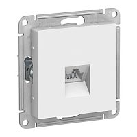 Розетка Systeme Electric ATLASDESIGN компьютерная RJ45, белый