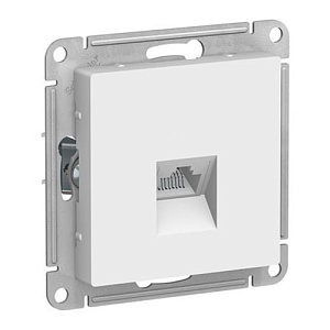 Розетка Systeme Electric ATLASDESIGN компьютерная RJ45, белый