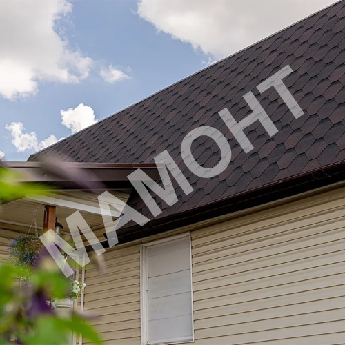 Гибкая черепица ТЕХНОНИКОЛЬ Оптима Соната Коричневый, 3 м2