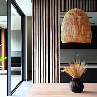 Интерьерная рейка МДФ STELLA Бриона Дуб Винтаж 16*40*2700 мм