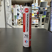 Пена монтажная ТЕХНОНИКОЛЬ 70 PROFESSIONAL профессиональная всесезонная, 1000 мл