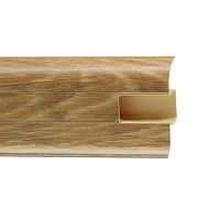 Плинтус ПВХ с кабель-каналом WIMAR 815 Дуб Толедо