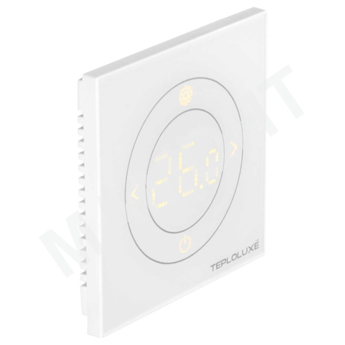 Терморегулятор электронный Теплолюкс Solus Zen Wi-Fi белый / белый - Фото 2