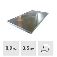 Сталь листовая оцинкованная (0.5) 900 x 1000 мм