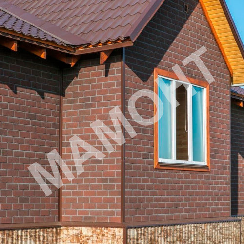 Фасадная плитка HAUBERK ТЕХНОНИКОЛЬ Баварский Кирпич 2 м2 - Фото 3