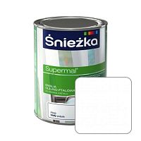 Эмаль масляно-фталевая Sniezka Supermal белая глянцевая