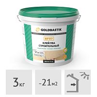 Клей строительный ПВА Goldbastik BF07, 3 кг