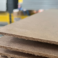 Древесноволокнистая плита (ДВП) Т-С, 122 x 91 см