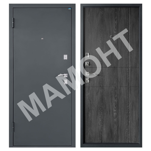 Дверь ТИТАН Антеро Антрацит / Дуб шале-графит Промет