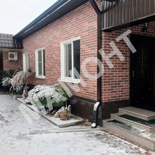 Декоративное покрытие АМК, цвет 410 (красный), имитация кирпича - Фото 2