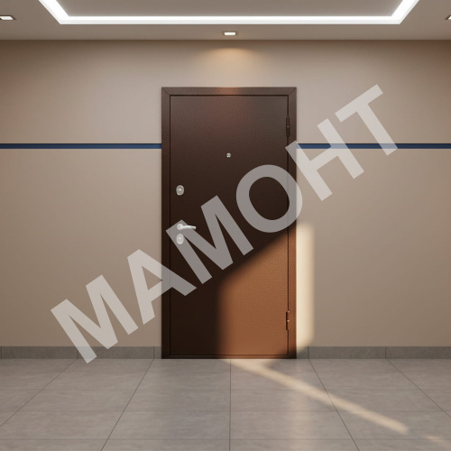 Дверь МАРС 3 Антик медь / Беленый дуб Промет - Фото 3