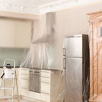 Пленка защитная укрывочная 4 х 5 м, 5 мкм