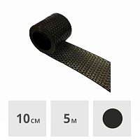 Вентиляционная лента ПВХ ТЕХНОНИКОЛЬ 100 мм х 5 м, черная
