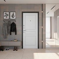 Дверь МАРС 6 Классика Мокко / Ясень белый Промет