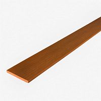 Заборная доска (подступенок) RusDecking UnoDeck Patio 140 х 12 мм (орех)