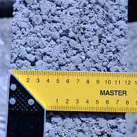 Блок керамзитобетонный 120 x 240 х 400 мм Минскжелезобетон (до 5% колотые)