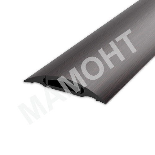 Порог с монтажным каналом 42 мм 0,9 м Ideal, 302 Венге черный