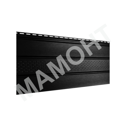 Софит с частичной перфорацией Ю-пласт PRO 3 м, Чёрный