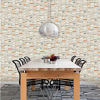 Панель ПВХ Европрофиль Камень цветной 630 (2700 х 250 х 8 мм) 4 шт.