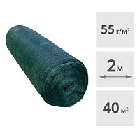 Сетка защитная затеняющая фасадная LIHTAR 55, 40 м2