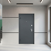 Дверь ТИТАН Антеро Антрацит / Бетон снежный Промет