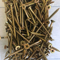 Шуруп универсальный желтый 5.0 х 70 мм МАМОНТ (250 шт.)