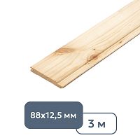 Евровагонка сорт АВ 12,5*88*3000 мм