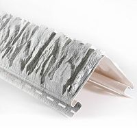 Угол декоративный UP Decor для сайдинга Ю-Пласт 2 м, Белый