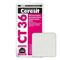 Штукатурка ''структурная'' Ceresit CT36 белая, 25 кг