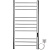 Полотенцесушитель электрический Line 40x80 Л11(П) таймер Gloss Reiter - Превью
