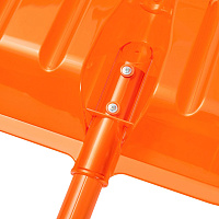 Лопата снеговая из поликарбоната 475 мм с алюминиевым черенком ЭТАЛОН ORIGINAL