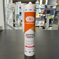 Силиконовый герметик Тайфун санитарный (001) белый, 280 мл